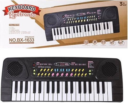 Clavier électronique pour enfants avec microphone, 37 touches - 1 pièce