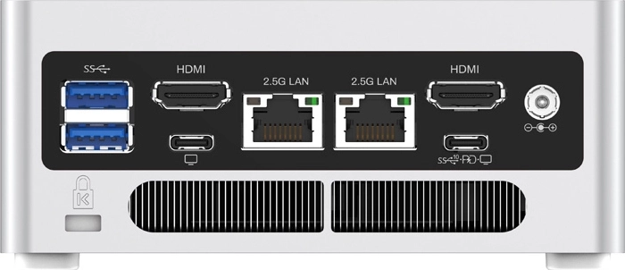 Connectivité riche et 4K sur plusieurs moniteurs