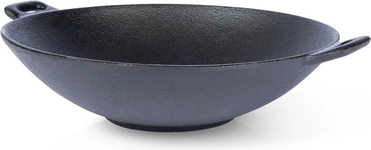 Wok en fonte 30 cm