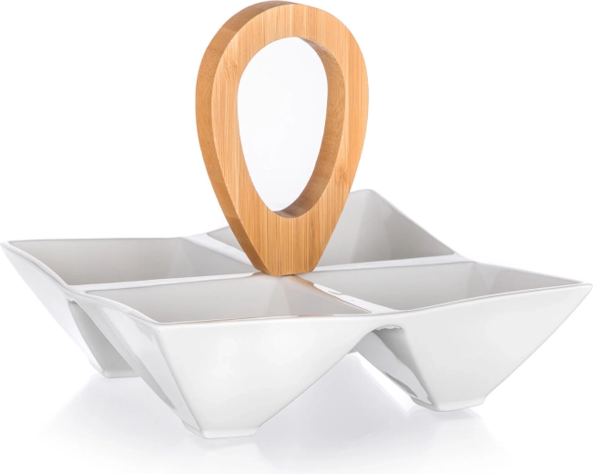 4 compartiments pour un service organisé