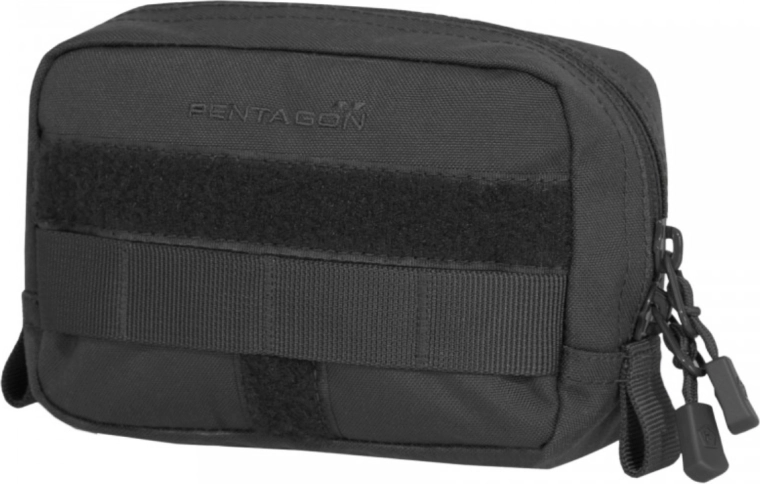 Pochette utilitaire noire Pentagon Oscar