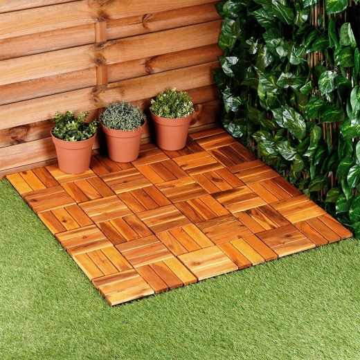 Dalles modulaires pour terrasses et balcons