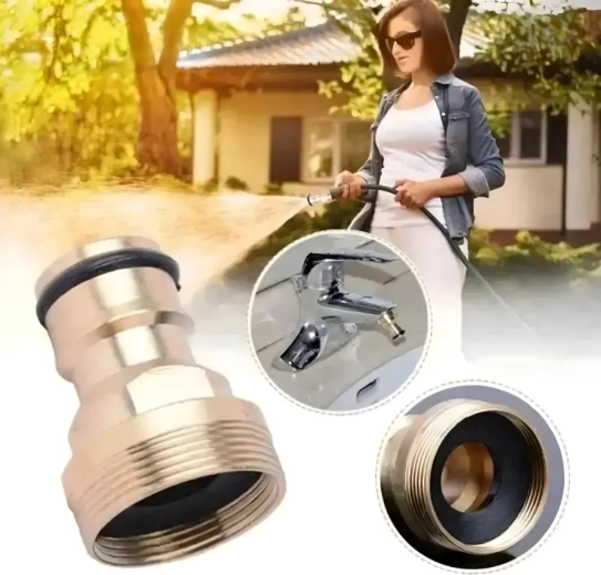 Raccordement rapide du tuyau au robinet