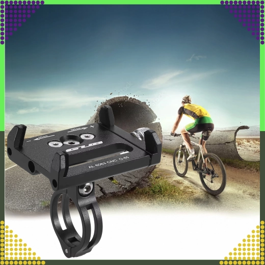 Support de téléphone métallique pour vélo et moto GUB