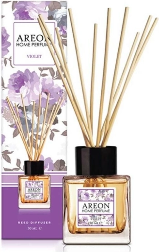 Areon AH Parfum Sticks Violet 50 ml – diffuseur à bâtonnets