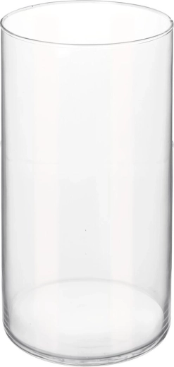 Vase en verre transparent Čirá 20 cm