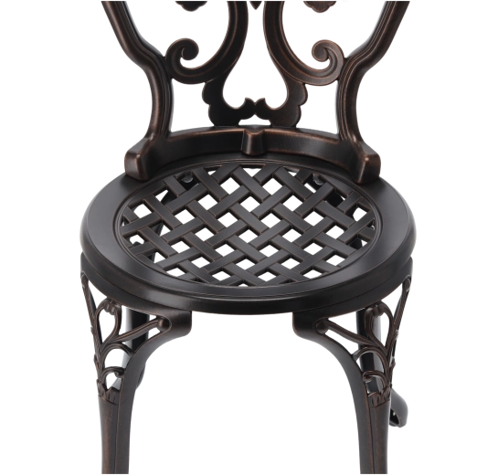 Look antique élégant avec revêtement poudre