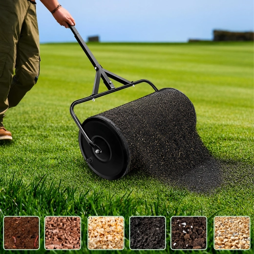 Répartition uniforme du compost et de la terre