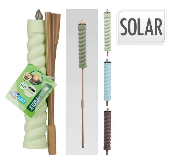 Bougie LED solaire