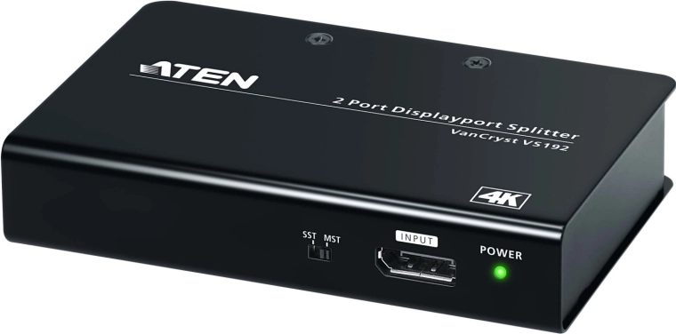 Splitteur DisplayPort 4K à 2 ports ATEN VS192