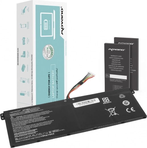 Batterie Movano pour Acer Aspire 5 A515-43 / Swift 3 SF314-42 / Vero AV15-51 (52 Wh)