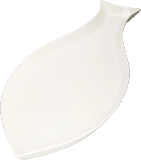 Assiette de service classique en forme de poisson 47,5 × 20,5 cm