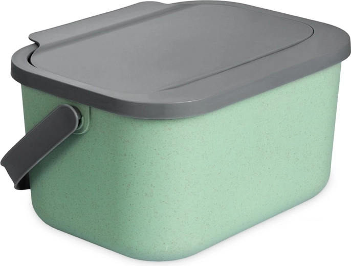 Seau universel en plastique vert pour biodéchets 4,5 l
