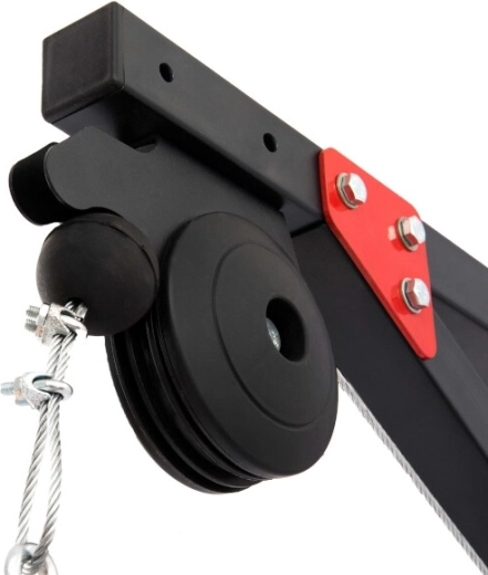 Fonctionnement fluide et silencieux grâce aux poulies à roulements