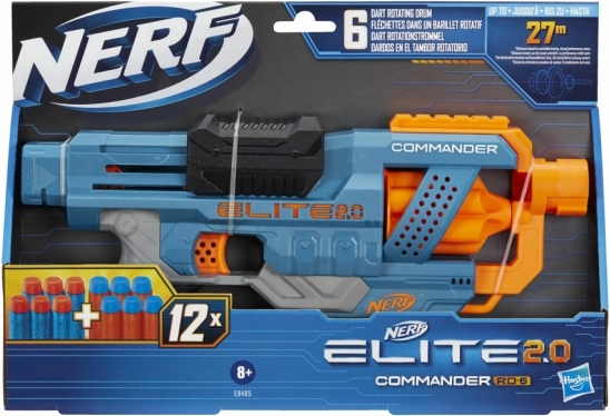 Pistolet Nerf Commander RD-6 avec munitions