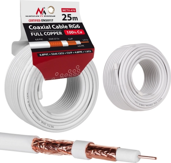 Longueur pratique de 25 m pour les installations