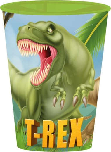 Gobelet en plastique Dinosaure 260 ml