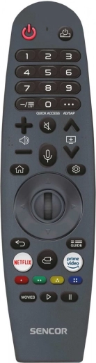 Commande pratique avec télécommande
