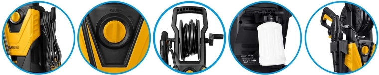 Enrouleur de tuyau intégré et équipement complet