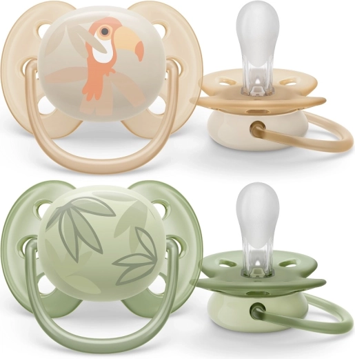 Philips Avent sucette Ultrasoft Premium petit animal 0–6 mois, 2 pcs