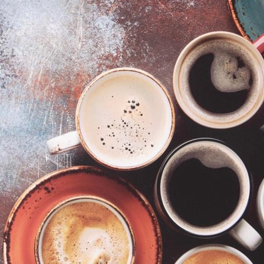 Motif café pour une atmosphère chaleureuse