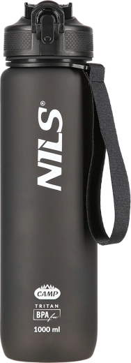 Gourde en tritan NILS Camp 1 L – noire