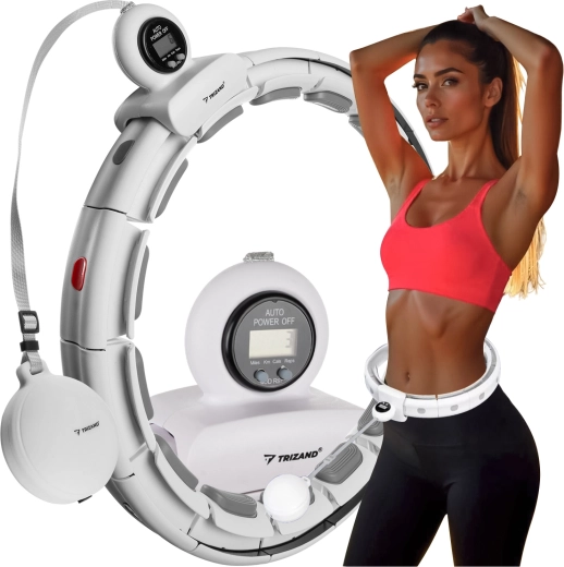 Hula hoop intelligent Trizand avec compteur et poids