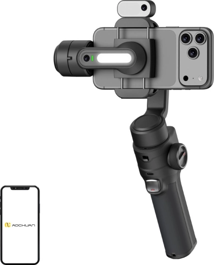 Stabilisateur AOCHUAN Smart S3 avec capteur IA (noir)