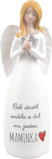 Ange en céramique Maman – figurine décorative