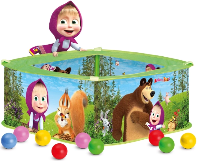 Motif apprécié Macha et l’ours