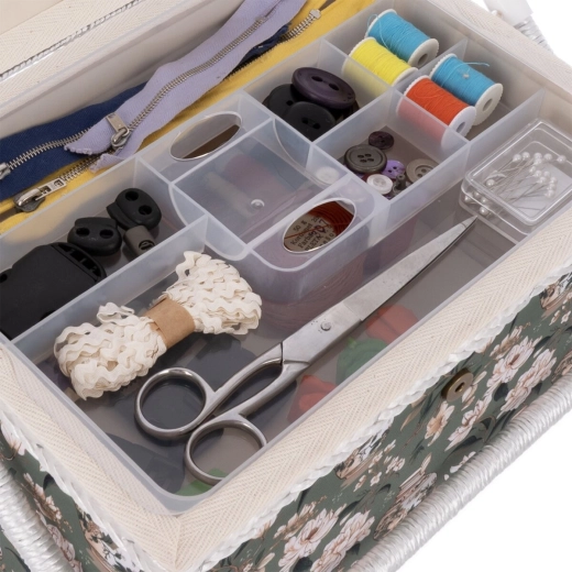 Organisateur clair pour fournitures de couture