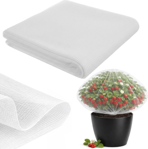 Filet de protection pour plates-bandes 3 × 6 m Gardlov contre les insectes et les oiseaux