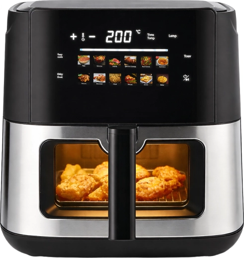 Friteuse à air chaud (air fryer) 8 l 1700 W avec 12 programmes