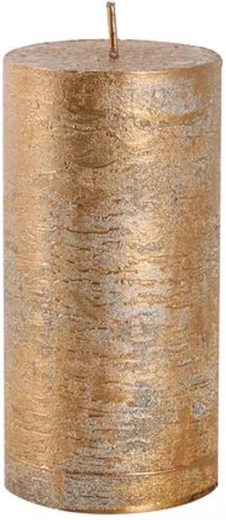 Bougie rustique Provence cuivrée 12 cm