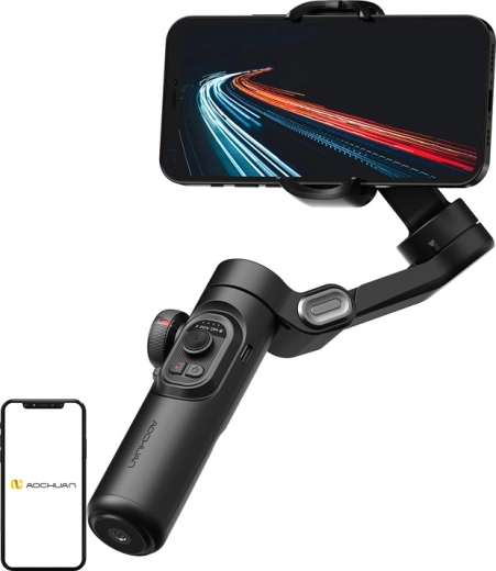 AOCHUAN Smart XE stabilisateur 3 axes pour smartphone noir