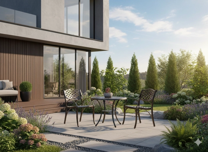 Idéale pour le jardin, la terrasse ou le café