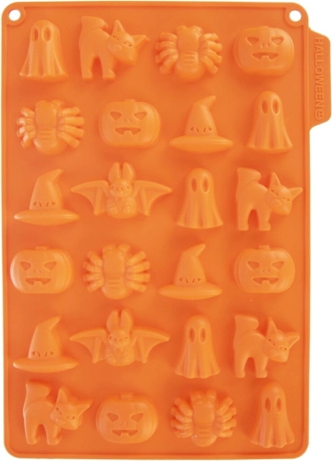 24 formes d’Halloween dans un seul moule