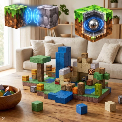 400 cubes pour créer son propre univers pixelisé