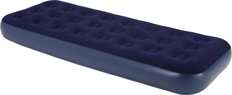 Matelas gonflable 191 × 73 × 22 cm, bleu‑noir