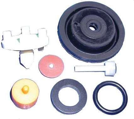 Joints pour robinet de remplissage WC T2442, caoutchouc/PH (7 pcs) + buse et soupape de sécurité