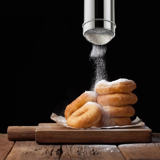 Maille fine pour un saupoudrage parfait
