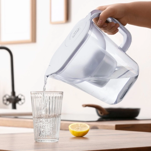 De l’eau filtrée à chaque versement