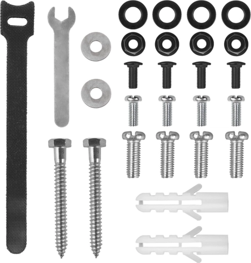 Construction solide et accessoires de montage