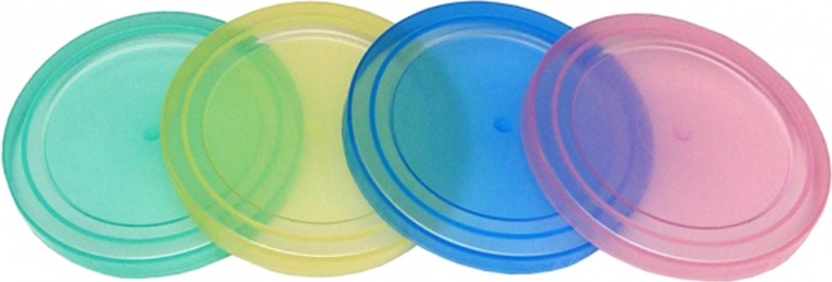 Grandes couvercles vissables Omnia 4 l, 4 pcs