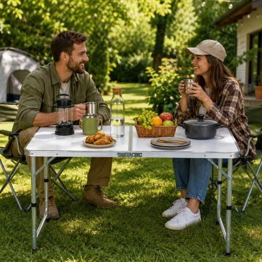 Idéale pour le camping, le pique-nique et le jardin