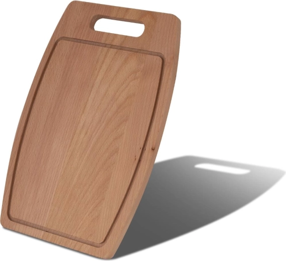 Planche à découper Lamart en bois de hêtre 30 × 20 cm