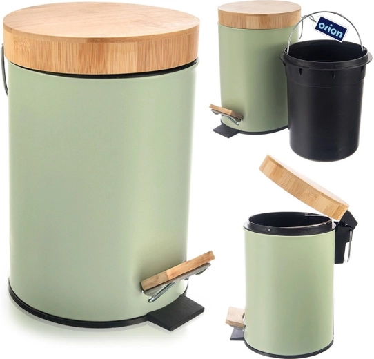 Métal élégant et bambou naturel