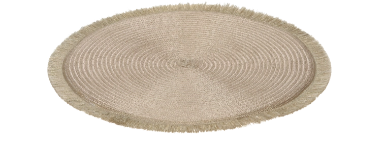 Set de table rond doré 35 cm