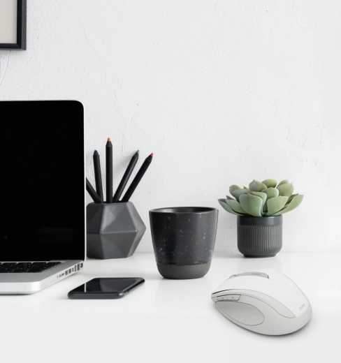 Forme ergonomique et 6 boutons