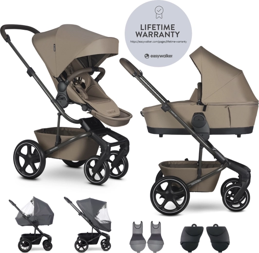 Poussette combinée Easywalker Harvey NXT XL set mocha brown